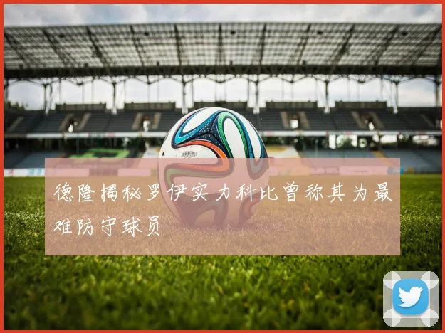 德隆揭秘罗伊实力科比曾称其为最难防守球员